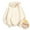 Beige, variant on Bibifish Womens Hoodies Thick Fleece Lining Drop Shoulder Solid Color Hoodies Warm Cozy Fall Winter Drawstring Pullover Tops With Pocket