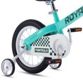 thumbnail image 4 of RoyalBaby Vélo pour Enfants 14 Pouces avec Roues Stabilisatrices et Frein à Rétropédalage, Vert, 4 of 8