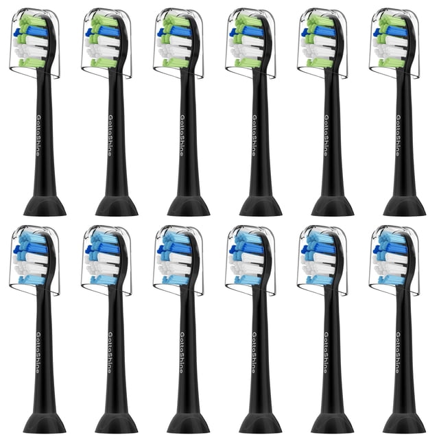 Cabezales de cepillo de dientes GottaShine para Philips Sonicare, paquete de 12