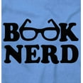 thumbnail image 2 of Book Club Nerd Nerdy Geeky Hipster Zip Hoodie Sweatshirt Women Brisco Brands M, 2 of 6