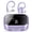 Purple, variant on Tikland Wireless Earbuds 120H Bluetooth 5.3 Headphone Sport, 2025 Ear Buds Stereo Deep Bass Over Bluetooth Earbud with Earhooks, ENC Noise Cancelling Mic, IPX7 Waterproof Earphone for Workout/Running