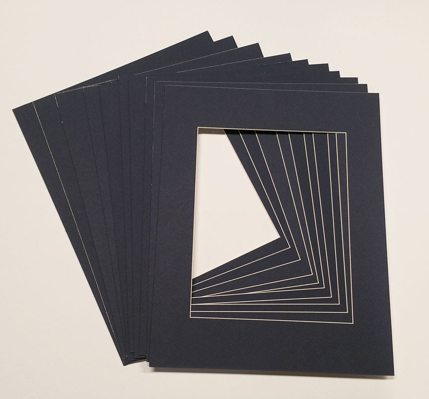 Custom Cut Frame Mats 11x17 Made to Display 8.5x11 Photos