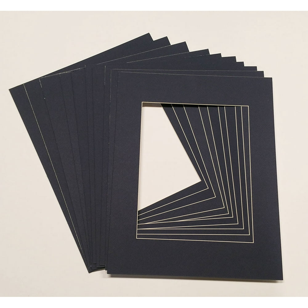 Custom Cut Frame Mats 11x17 Made to Display 8.5x11 Photos