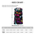 thumbnail image 4 of Sikiie Colorful Dragonflies Basketball Jersey Reversible Men's Mesh Athletic Sports Shirts Training Practice S-4XLX-Large, 4 of 6