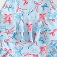 thumbnail image 6 of KPOPLK Toddler Baby Girl Swimsuit Color Block Bathing Suits Summer Beach Swimwear boys clearance Swimwear under $5 18 to 24 months(3-6 Months,Light Blue), 6 of 6