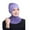 Purple, variant on Herrnalise Women Muslim Stretch Turban Hat Chemo Cap Hair Loss Scarf Wrap Cap