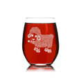 thumbnail image 4 of C&M Personal Gifts 17 oz Lamb Stemless Wine Glass, 4 of 5