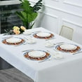 thumbnail image 7 of Coolnut Mexican Talavera Round Placemats Durable Non-Slip Table Mat Heat and Stain Resistant Placemat for Kitchen Table Outdoor BBQ Activities(1PCS) Home Decor Gifts, 7 of 7