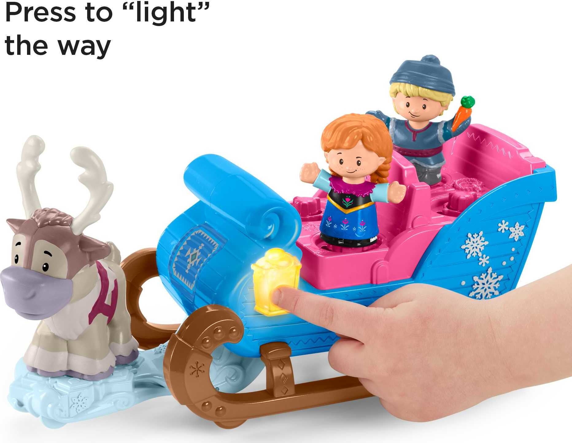 Little People Disney Frozen Kristoff's Sleigh Ride with Anna & Sven