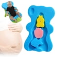 thumbnail image 2 of Esponja de baño para bebés, antideslizante, para baño de verano Azul, 2 of 7