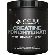 Core Nutritionals Creatine Monohydrate - 400g Unflavored (Creatine Monohydrate)