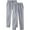Gray, variant on Pntutb Mens Sweatpants 2Pcs Fashion Drawstring Elastic Waist Pants Solid Color Casual Length Trousers
