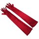 thumbnail image 1 of Nvzi Guantes de ópera de satén mate, longitud 53 cm (Claret), 1 of 5