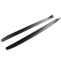 Ikon Motorsports Compatible with 16-19 Lexus GS F Sport Side Skirts Panel Extension Matte Black Pair PP Polypropylene