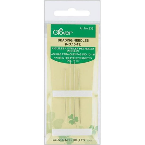 Clover Beading Hand NeedlesSize 10/13 4/Pkg