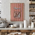 thumbnail image 2 of Negroni Drink on Stripes Framed Art Modern Wall Decor, 2 of 15