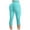 Blue, variant on Aboser Scrunch Butt Lifting Yoga Capris for Women Textured Tummy Control Capri Pants Soft High Waist Workout Leggings Gym Hiking Travel Pants Sky Blue