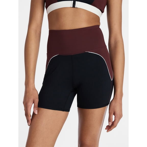 Ozark Trail Women's Swim Bike Shorts, Sizes XS-3X