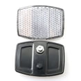 thumbnail image 4 of PZRT Handlebar Mount Safe Bicycle Reflector Reflective Front Rear Warning Light Bike Accessories, White, 4 of 4