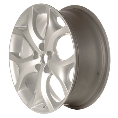 Kai 19 X 7.5 Reconditioned OEM Aluminum Alloy Wheel  All Painted Silver  Fits 2010 - 2012 Mazda CX7