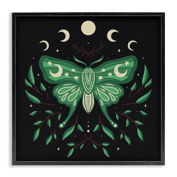 Stupell Industries Eclectic Black Framed Giclee Art, 12 x 12, by Ahmed Sameh Hussein