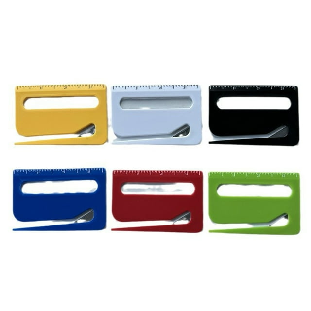 Yingyy 6x AssortedColor Multifunctional Envelope Opener Multi-functional Envelope Opener: – Lightweight Portable And Reliable Not Only Can