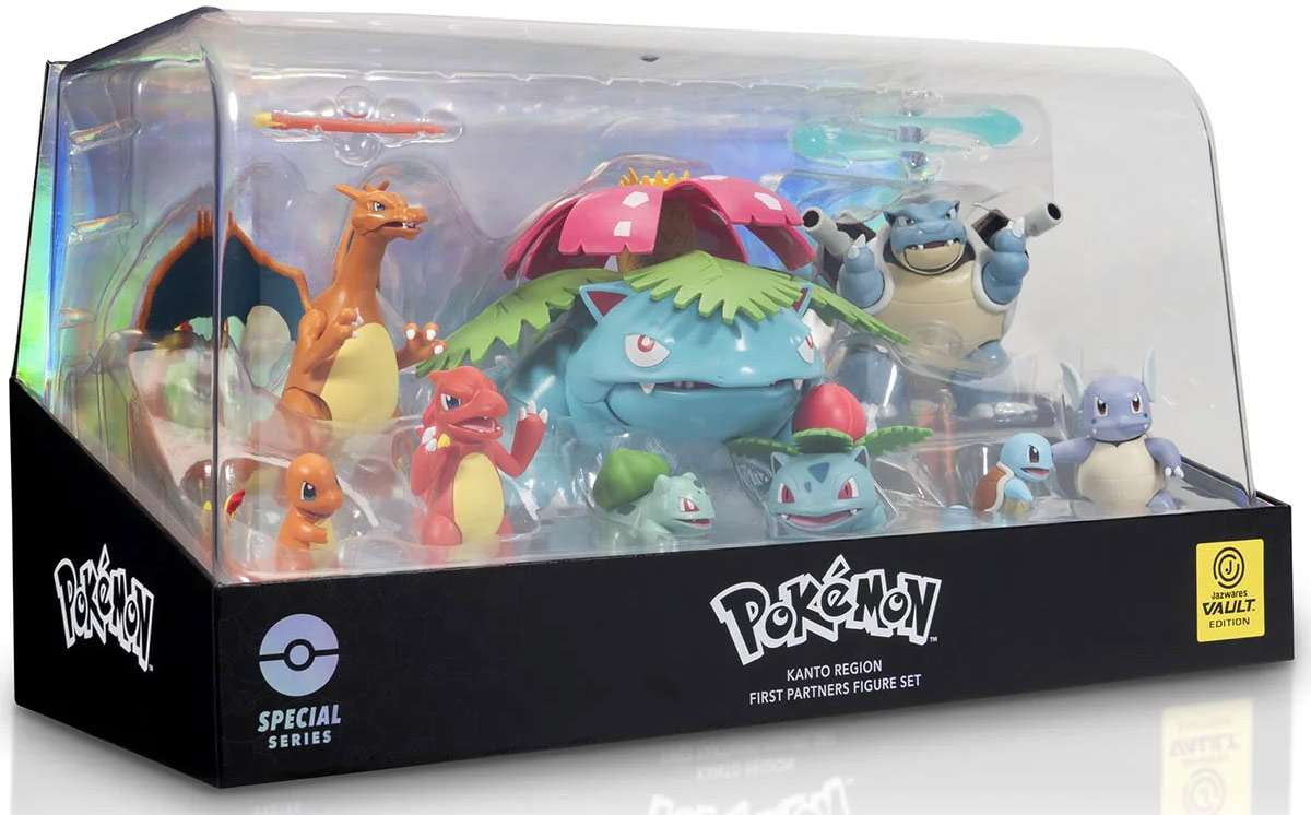 Pokemon Special Series Kanto Region First Partners Figure Set