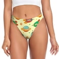 thumbnail image 1 of Fotbe Colorful Outer Space Tanga Sin Costuras para Mujer con Estampado – Panties Invisibles, Transpirables y Cómodos para Uso Diario-X-Small, 1 of 6