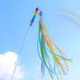 thumbnail image 4 of Tassel Wand Cat Toy Colorful Interactive Cat Teaser Kitten Play Wand with Bell, 4 of 10