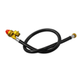 thumbnail image 2 of 2X Régulateur de Remplacement pour Réchaud de Camping Portable au Propane et au Butane de 26 Pouces avec Tuyau, Se Convertit en Bouteille de Disposition de 1 Lb, 2 x Adaptateur, 2 of 7
