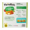thumbnail image 3 of Farm Rich Breaded Mozzarella Cheese Sticks, Party Size, 66 oz (Frozen Snacks and Appetizers), 3 of 9