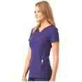 thumbnail image 4 of Heartsoul Break On Through Scrubs Top For Women Shaped V-Neck 20710, 4 of 7