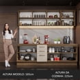thumbnail image 5 of Cocina Integral Completa Modular Madesa Agata 240cm MC 02, 5 of 5