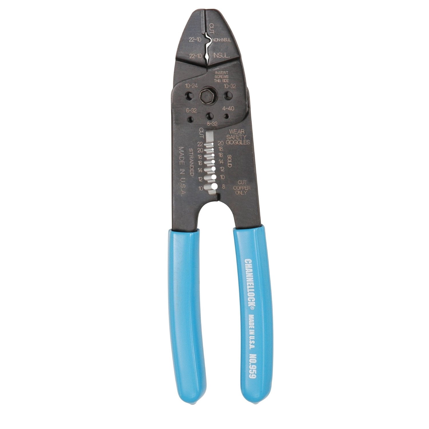 Channellock 959 8 in. Wire Stripper