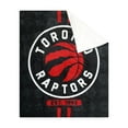 thumbnail image 2 of NBA Toronto Raptors Sherpa Blanket, 50" x 60", 2 of 6