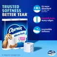 thumbnail image 4 of (4 pack) Charmin Toilet Paper Ultra Soft, 6 Mega Rolls, 4 of 17
