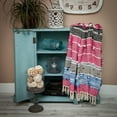 thumbnail image 5 of Parkland Collection Zulu Transitional Multicolored Handloomed 52" x 67" Cotton Blend Throw Blanket, 5 of 5