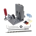 thumbnail image 3 of Kit con portapiezas con orificios, herramienta de carpintería, aleación de aluminio portátil, versátil para trabajadores de la madera, herramienta de, 3 of 8