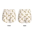thumbnail image 3 of Balery Cartoon Snake Pattern Women's Running Shorts with Liner 2 Pockets Elastic Workout Athletic Gym Yoga Shorts-XX-Large, 3 of 7