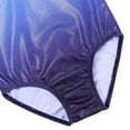 thumbnail image 5 of BAOHULU 3/4 Sleeve Gymnastics Leotard for Girls Gradient Purple Training Dancewear, 5 of 6