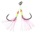 thumbnail image 1 of 1/0 2/0 3/0 Steel wire iron hook Spanish mackerel iron hook double hook 2/0, 1 of 11