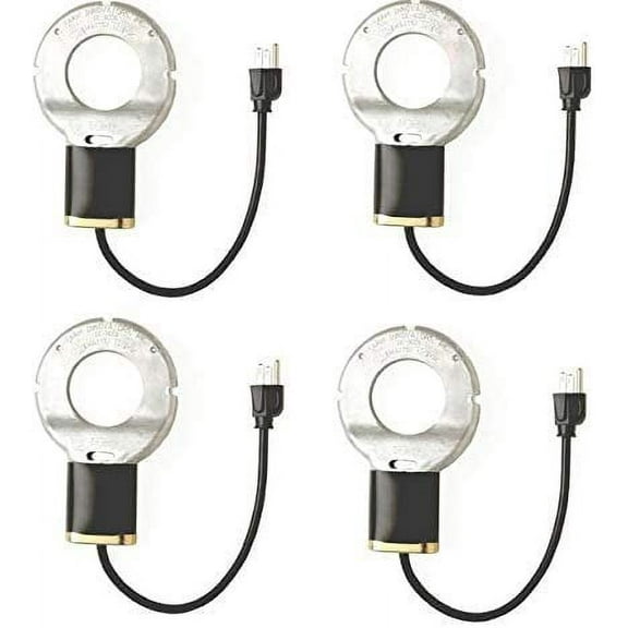 Farm Innovators Model C-50 Premium Cast Aluminum Birdbath De-Icer, 150-Watt Pack of 4