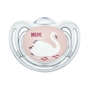 NUK Airflow Orthodontic Pacifier, Girl, 6-18 Months, 2-Pack