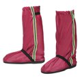 thumbnail image 1 of Unique Bargains Waterproof Shoe Covers, Reusable Non-slip Zipper Rain Shoe Cover, M, Red, 1 of 6