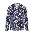 thumbnail image 2 of Lsque Daisy Flowers UPF 50+ Lightweight Sun Protection Men's Women's Long Sleeve Shirt, Hoodie Performance -Small, 2 of 9