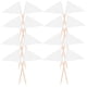 thumbnail image 2 of 100pcs Blank Toothpick Flags Mini Triangle Plain Stick Flags Cocktail Fruit Cupcakes Toppers Food Markers For Appetizers Cupcakes Cheese Fruit Party D, 2 of 3