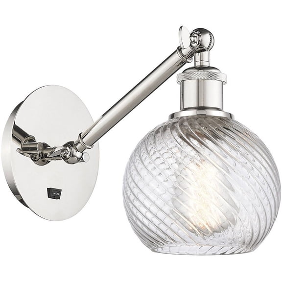 Innovations Lighting - Athens - 1 Light Wall Sconce In Industrial Style-10.5