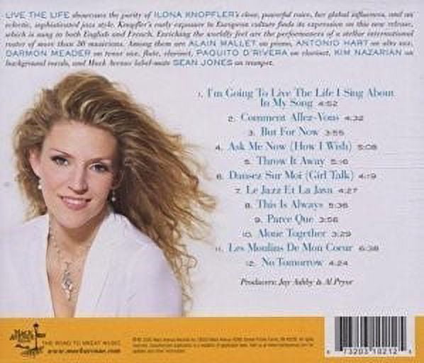 Ilona Knopfler - Live the Life - Vocal Jazz - CD