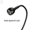 thumbnail image 6 of Gustave LED Black Clamp Flexible 360√Ç¬∞ Gooseneck Reading Light Desk Lamp, 6 of 11