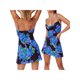 thumbnail image 5 of SAYOO Vestido de fiesta de cóctel sin espalda de corte bajo con rayas de espagueti para mujer SAYOO Sexy, 5 of 6